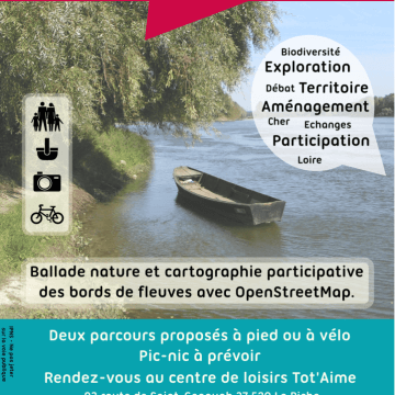 Affiche Cartopartie La Riche Ouest 08/11/2015